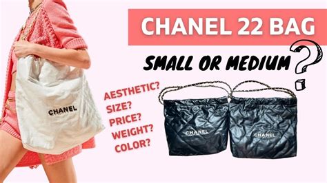 chanel 22 medium size in cm|the vault Chanel 22.